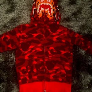 Bape Hoodie Red (US Medium)